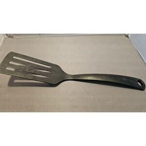 Ikea Gnarp Black 12" Slotted Flipper/Spatula - Made in India